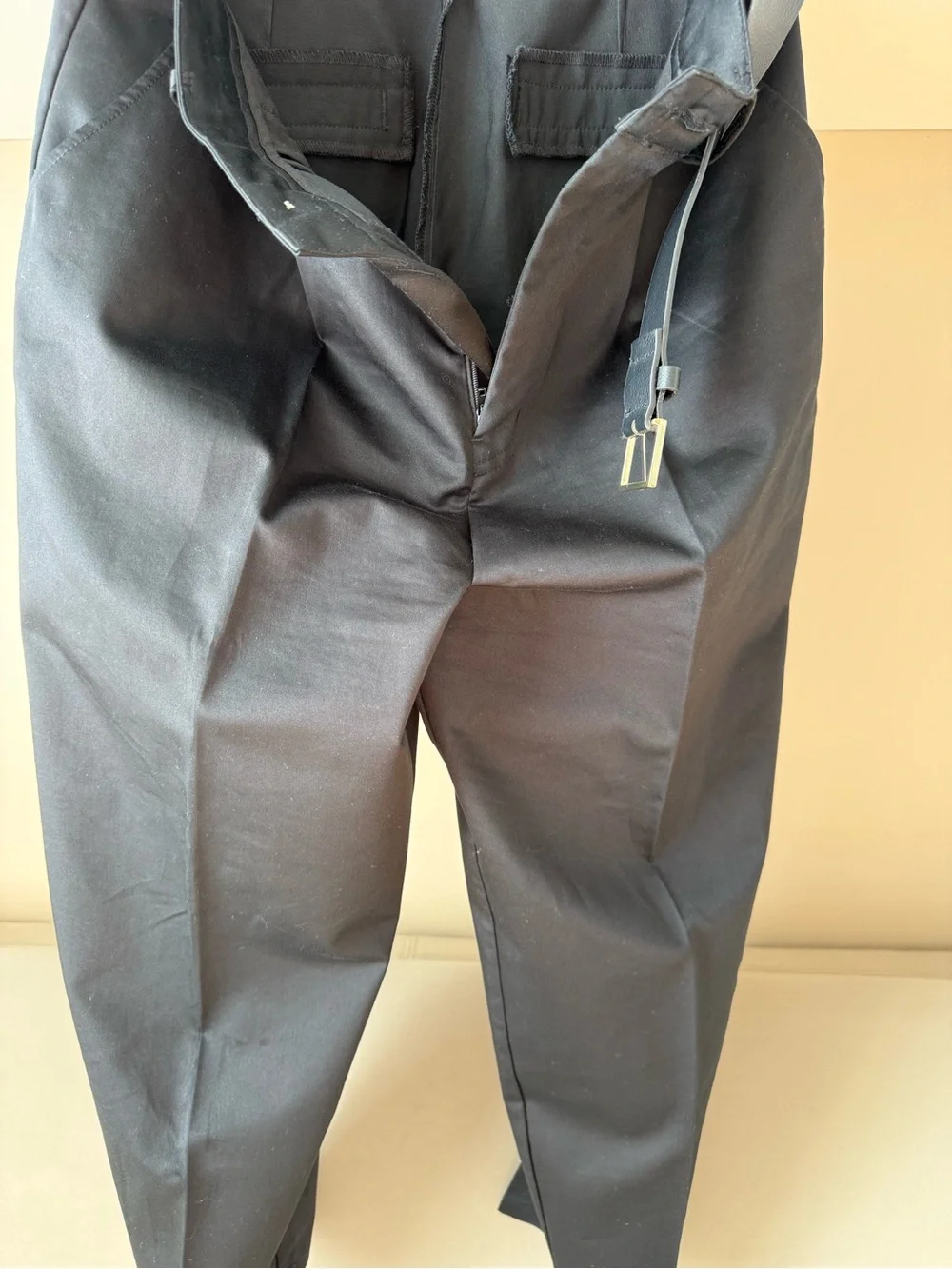 Zara Women’s Black Dress Pants with Belt